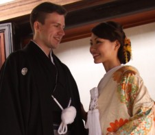 国際結婚　神社