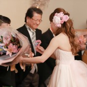 ラスイート神戸ハーバーランド　FLORE　weddingstylist ダウンスタイル　アレンジ