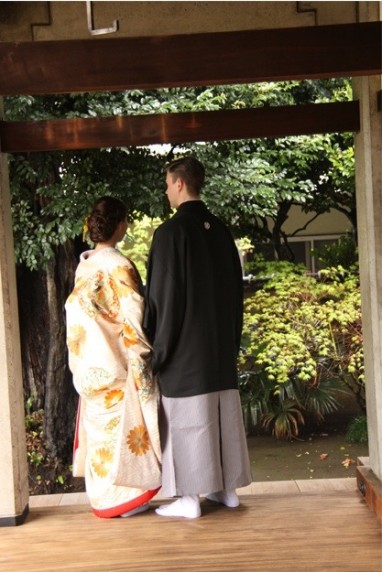 神社　結婚式　国際結婚